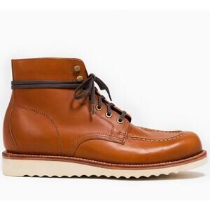 Grant Stone Brass Boot in Saddle Tan Men's 8.5E